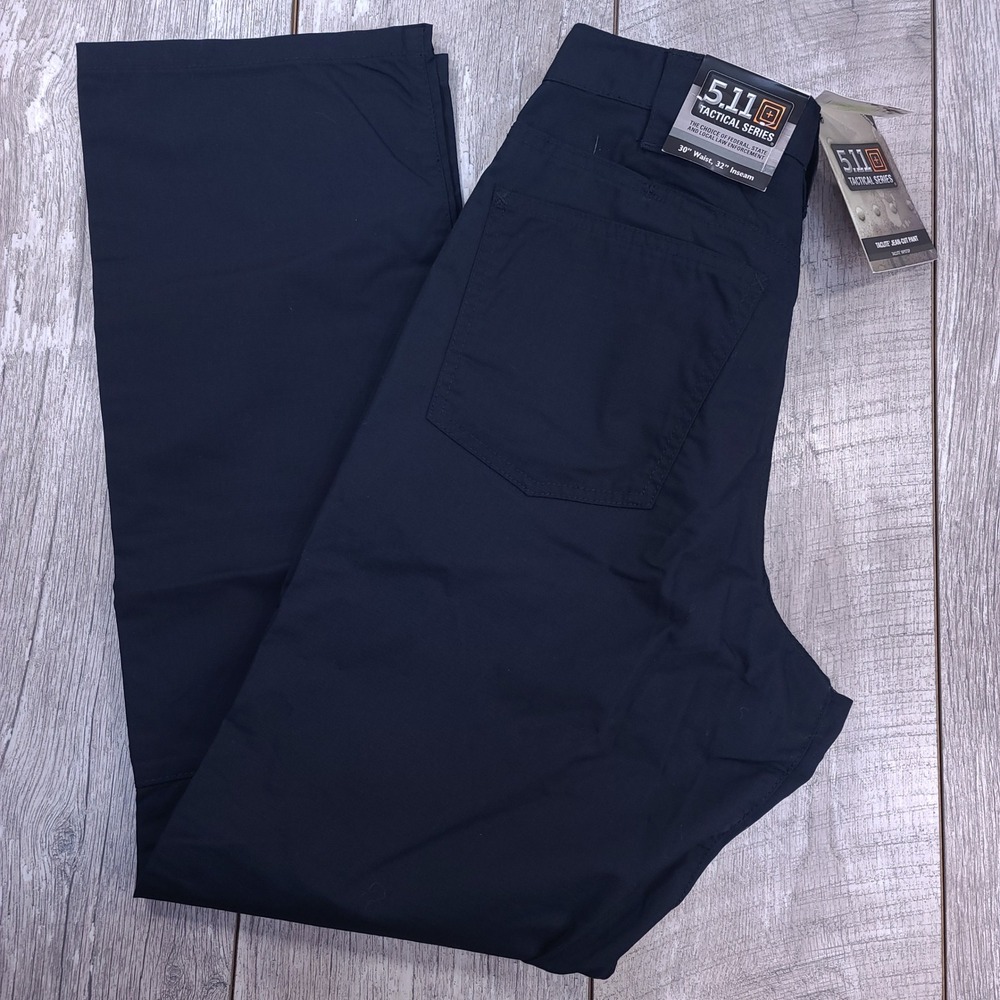 5.11 Tactical Taclite Jean-Cut Pants Mens 30x32 Dark Navy Ripstop 74385